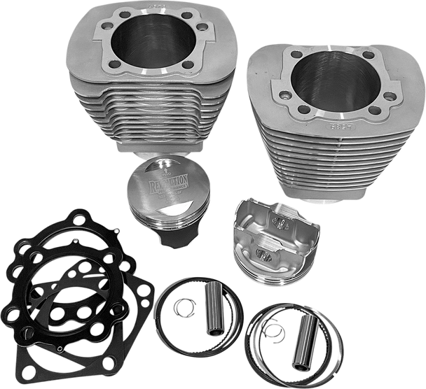 Revolution Performance, Llc Cylinder Kit - 100" - Natural Silver Rp201-209W