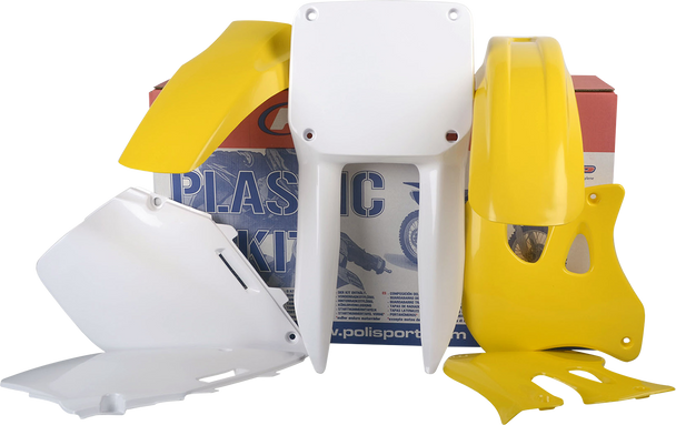 Polisport Body Kit - Oem Yellow/White - Rm 125/250 90093