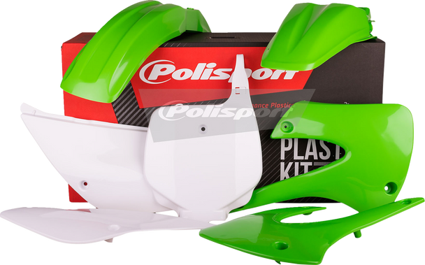 Polisport Body Kit - Complete - '11 - '12 Oem Green/White - Kx 85 90462