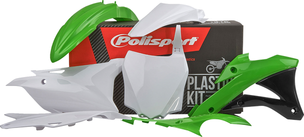 Polisport Body Kit - Complete - '14 - '15 Oem Green/White/Black - Kx 85 90632