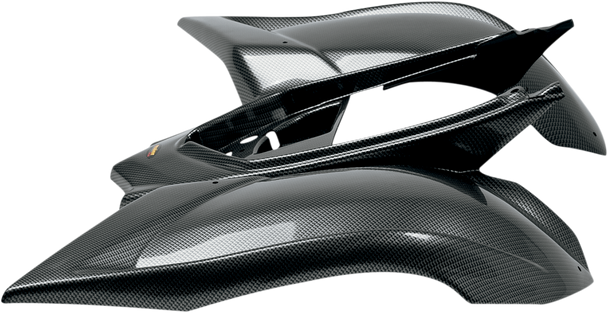 Maier Rear Fender - Black Carbon Fiber-Look 19002-30