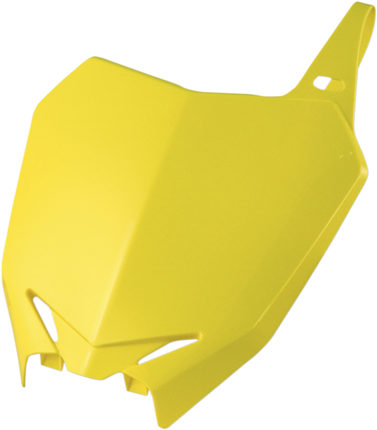 Acerbis Front Number Plate - '02 Rm Yellow 2042340231
