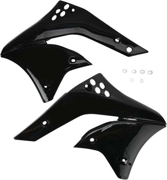 Acerbis Radiator Shrouds - Black 2043750001