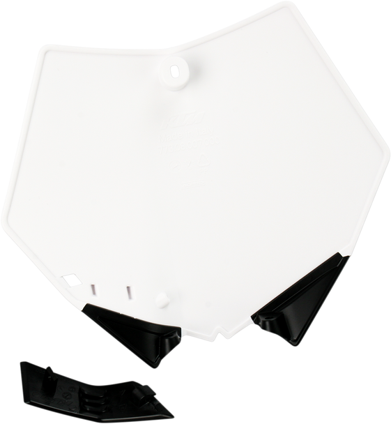 Acerbis Front Number Plate - White 2082020002