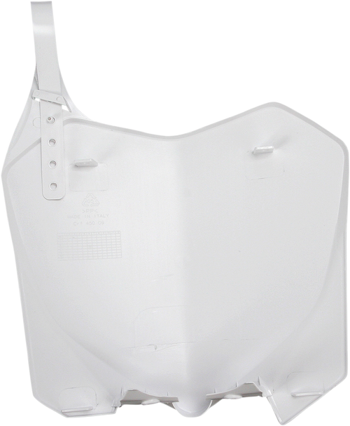 Acerbis Front Number Plate - White 2141850002