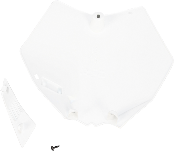 Acerbis Front Number Plate - White 2253010002
