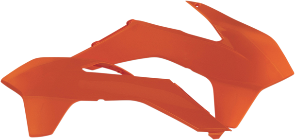 Acerbis Radiator Shrouds - Orange 2314250237