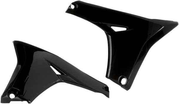 Acerbis Radiator Shrouds - Lower - Black 2374150001