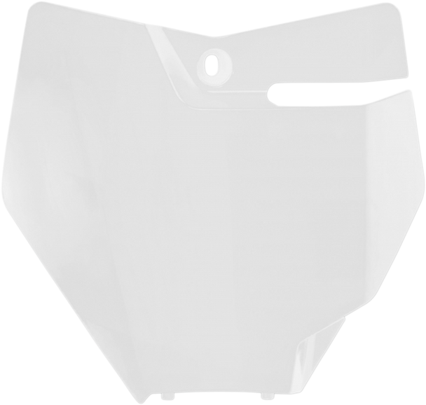 Acerbis Front Number Plate - White 2685950002