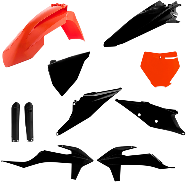Acerbis Full Replacement Body Kit - Oem '16/Black 2726495225
