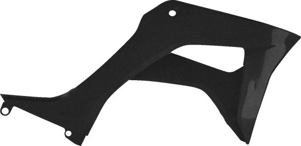 Acerbis Radiator Shrouds - Black/Metallic 2872667440
