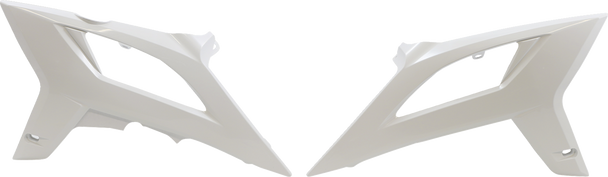 Acerbis Radiator Shrouds - White - Beta 2936310002