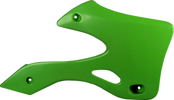 Polisport Radiator Cover - Oem Green - Kx 125/250 8419200002