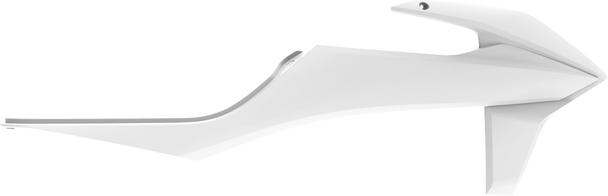 Polisport Radiator Cover - Gray - Ktm 8422100008