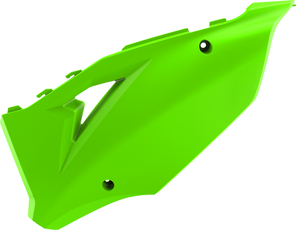 Polisport Side Panels - '20 Kx 450 Restyle - Lime Green - Kx125/250/450 8425900004