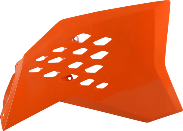 Polisport Radiator Cover - Orange - Ktm 8428200002