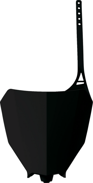 Polisport Number Plate - Restyle - Black - Cr 125R/250R 8666300002 Polisport Number Plate - Restyle - Black - Cr 125R/250R 8666300002