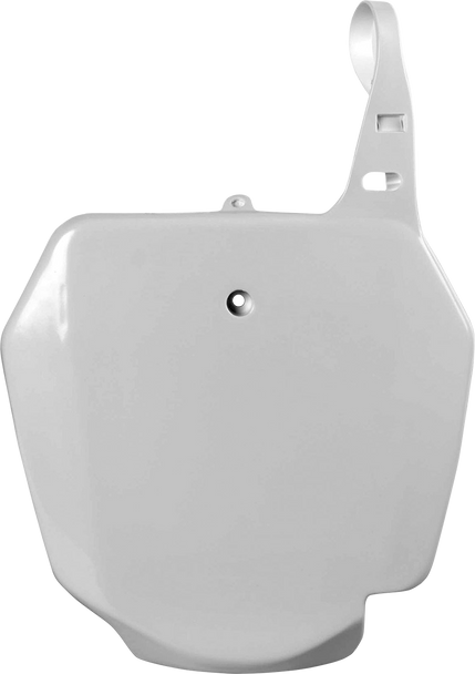 Polisport Number Plate - Oem White - Rm 85 8670600002