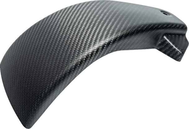 COVER SIDE LEFT CARBON FIBER MATTE 2018-23 SOFTAIL