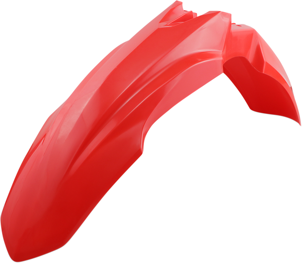 Cycra Front Fender - Red - Honda - Crf 250/450 R/Rx 1Cyc-1503-32 Cycra Front Fender - Red - Honda - Crf 250/450 R/Rx 1Cyc-1503-32