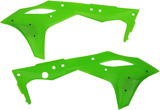 Cycra Powerflow Shrouds - Fluorescent Green 1Cyc-1868-72F Cycra Powerflow Shrouds - Fluorescent Green 1Cyc-1868-72F