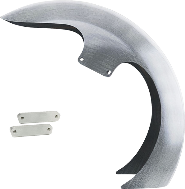 Paul Yaffe Bagger Nation Dei Front Fender - Oem - 16"-19" Wheel - With Satin Adapters - Touring Models Dei-Oem-S