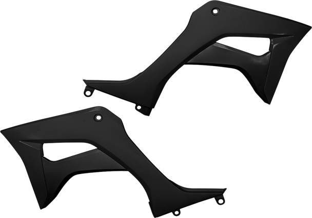 Ufo Radiator Shrouds - Black Ho05600-001