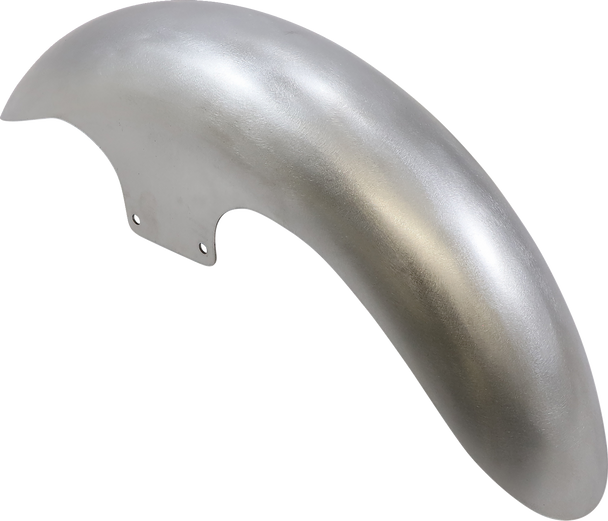 Paul Yaffe Bagger Nation Cafe Front Fender - 19" Wheel - With Satin Adapters Pyo:Cafe-19-14L-S