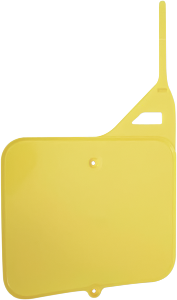 Front Number Plate - Yellow Su02910101