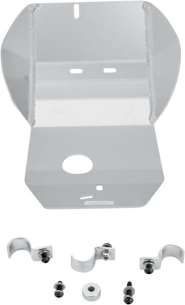 Moose Racing Skid Plate - Silver - Yamaha 233