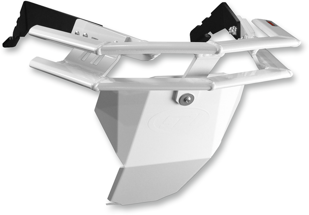 Straightline Performance Double Bar Front Bumper - White - Polaris 182-110-White