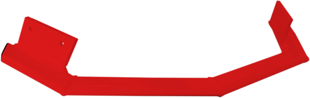 Straightline Performance Bottom Bumper Wing - Red - Ski-Doo 183-233-Red