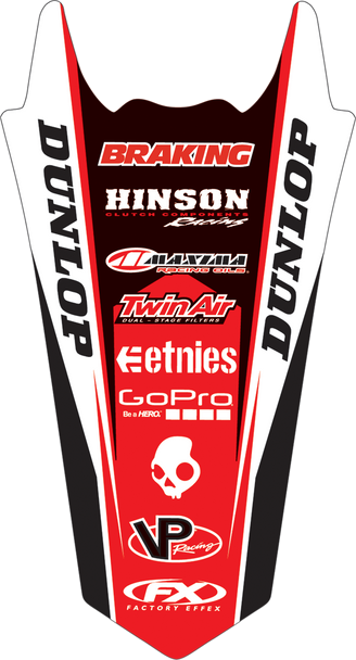Factory Effex Rear Fender Graphic - Crf250 17-32320