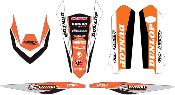 Factory Effex Trim Kit Graphic - Ktm 17-50524
