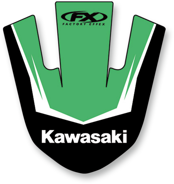 Factory Effex Front Fender Graphic - Kawasaki 19-30116