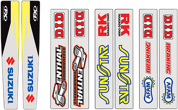 Factory Effex Swingarm Graphic - Suzuki 19-42420