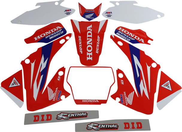 D'Cor Visuals Graphic Kit - Honda Hrc 20-10-501