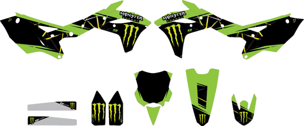 D'Cor Visuals Graphic Kit - Monster - Slash 20-20-134