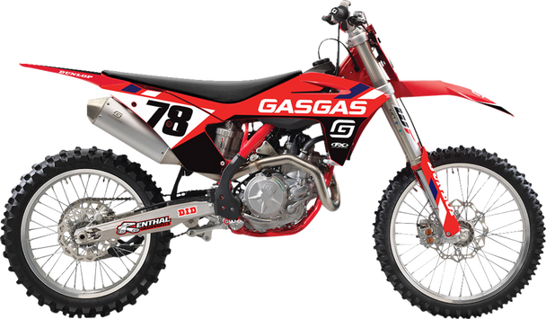 Factory Effex Evo 20 Graphic Kit - Gas Gas - Mc125-450F | Ex 350/450 F 27-02730 Factory Effex Evo 20 Graphic Kit - Gas Gas - Mc125-450F | Ex 350/450 F 27-02730