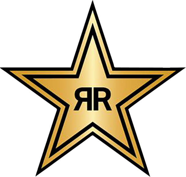 Logo Decals - Rockstar Star - 5 Pack 28-90000
