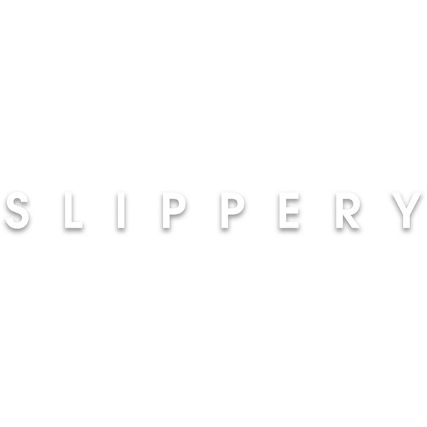 Slippery Slippery Decal - 22" - Die Cut