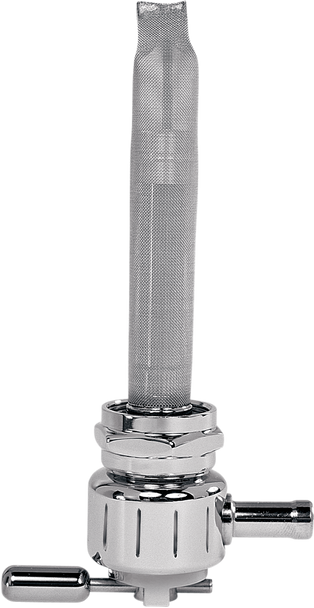 Pingel Round Fuel Valve - Grooved Chrome - 22 Mm 6311-Cg