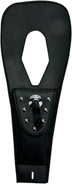 Mustang Pouch Tank Bib - Studded - Black - Honda 93303