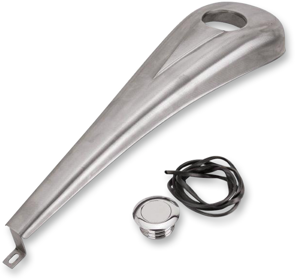 Paul Yaffe Bagger Nation Steel Dash Kit For 6-Gallon Tank - Raw Ddk-S-08-Oem-R