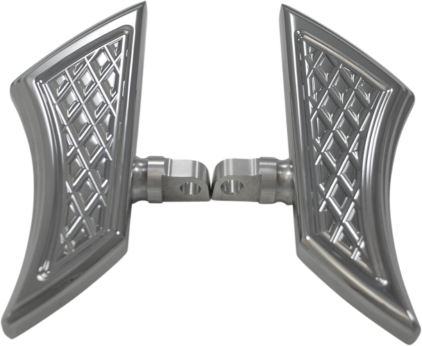 Eddie Trotta Designs Mini Flip-Up Floorboards - Chrome Tc545
