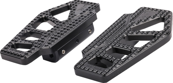 Thrashin Supply Co. Apex Mini Floorboards - Passenger - Black Tsc-2217-1-Br