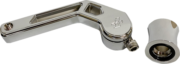 Pro-One Perf.Mfg. T-Rex Shorty Shfiter Arm - Chrome - '88-'22 Fl 500775