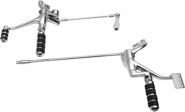 Drag Specialties Forward Control - 2" Extended - Chrome - Xl