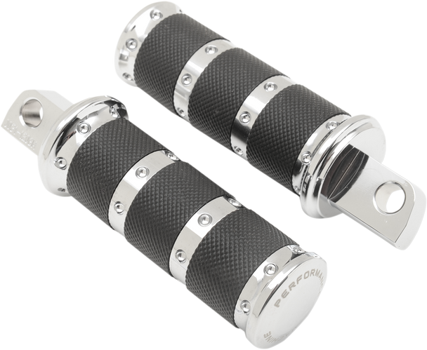 Performance Machine (Pm) Footpegs - Chrome - Xls 0035-1161-Ch
