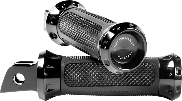 Performance Machine (Pm) Over Drive Footpeg - M8 - Black 0035-1243M-B
